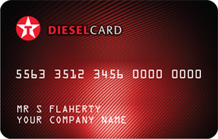 Texaco Diesel Fuel Card